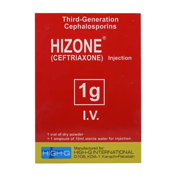 Hizone Injection 1 Grams 1 Vial